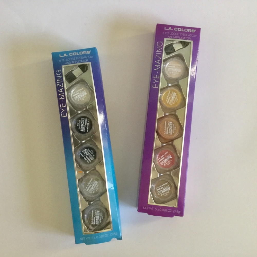 L.A. Colors Eye-Mazing 5 Eyeshadows and Applicator